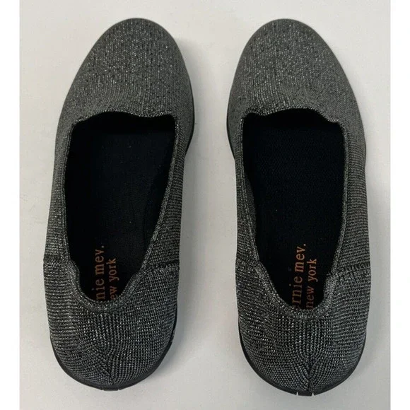 Bernie Mev Petra Slip on Loafer Stretchy Flats PEWTER Size 41/10-10.5 US new - Picture 14 of 14
